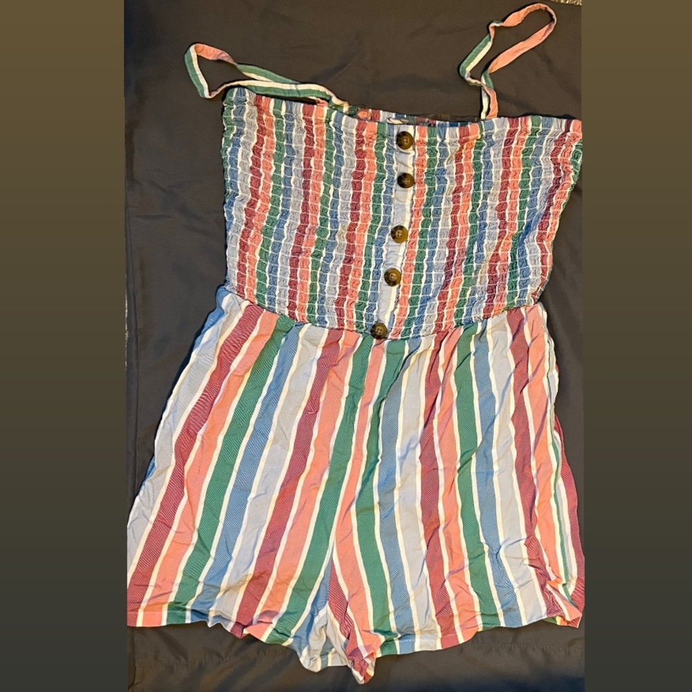 Striped Romper